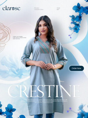 Premium Kurti (Crestline) | Hand Stitched