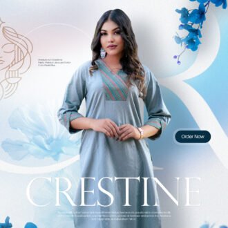 Premium Kurti (Crestline) | Hand Stitched