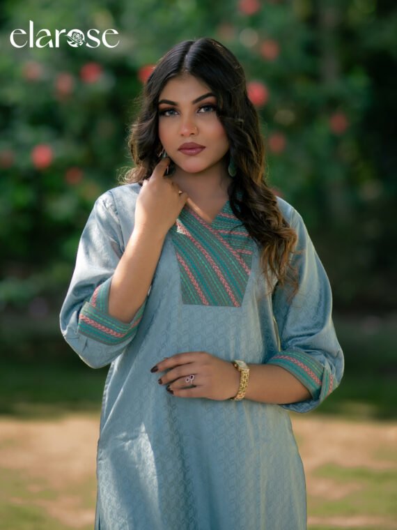 Premium Kurti (Crestline) | Hand Stitched
