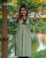 Premium Kurti (Terra Wave) | Hand Stitched