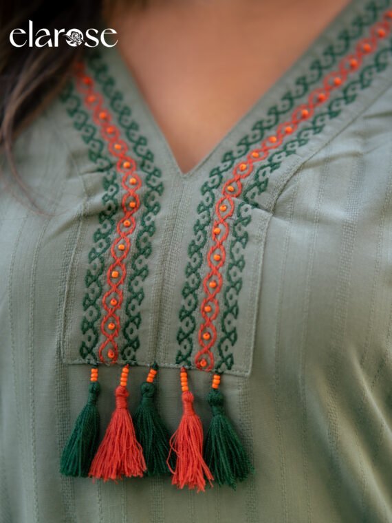 Premium Kurti (Garden Grove) | Hand Stitched