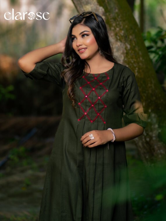 Premium Kurti (Olivia) | Hand Stitched