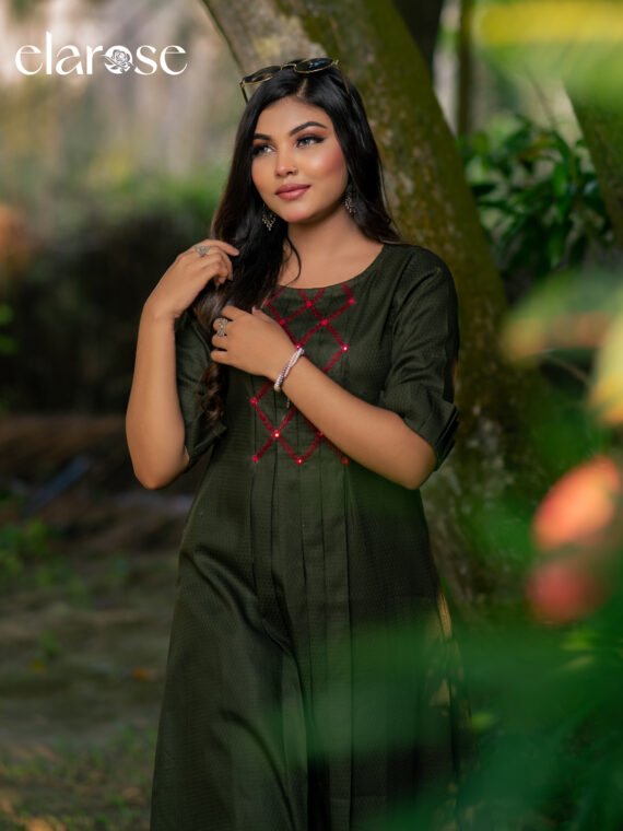 Premium Kurti (Olivia) | Hand Stitched
