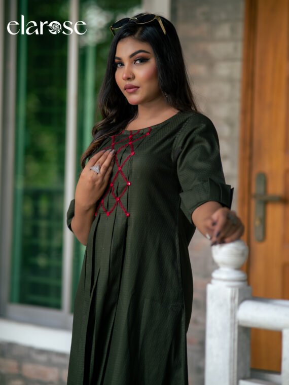 Premium Kurti (Olivia) | Hand Stitched