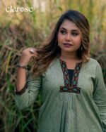 Premium Kurti (Terra Wave) | Hand Stitched