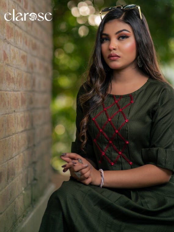 Premium Kurti (Olivia) | Hand Stitched
