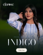Premium Kurti (Indigo) | Hand Stitched